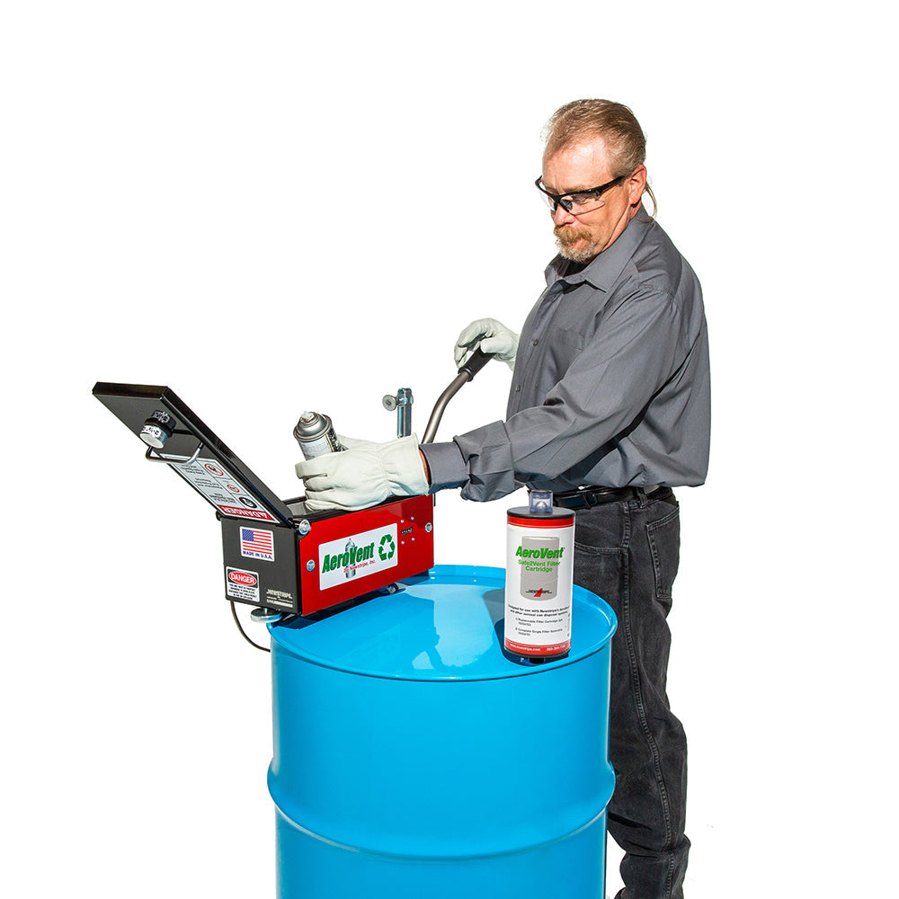 Newstripe AeroVent 1X Aerosol Can Disposal System Newstripe