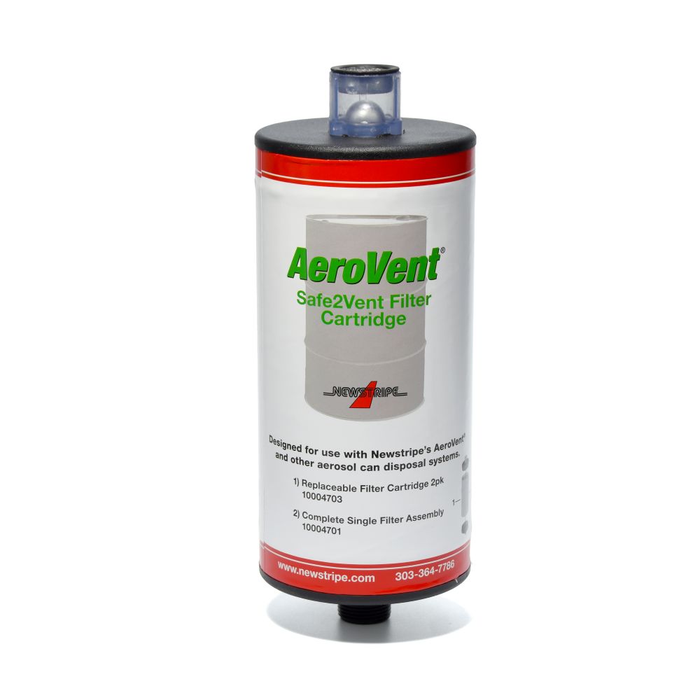 Newstripe AeroVent Safe2Vent Single Filter Assembly Newstripe