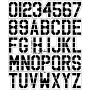 Newstripe Block Individual Letter Stencil 72″ Newstripe