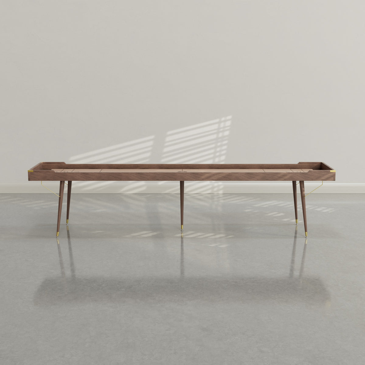 District Mills Cigar Shuffleboard Table