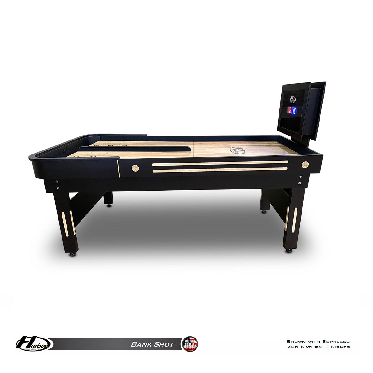 Hudson 7' Bank Shot Shuffleboard Table