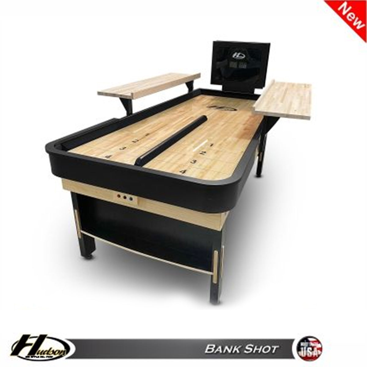 Hudson 7' Bank Shot Shuffleboard Table