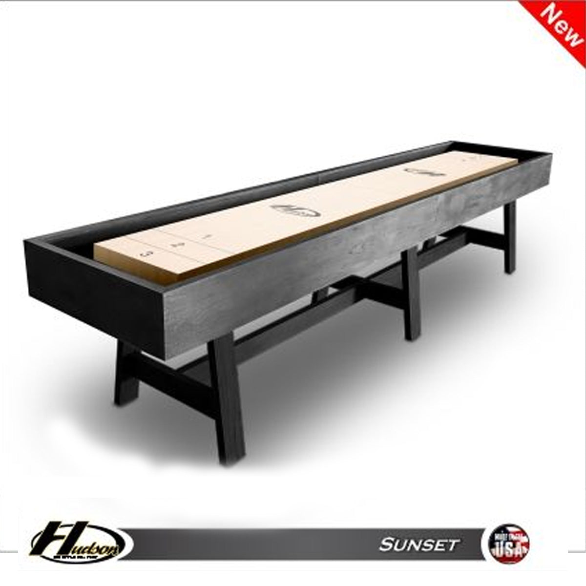 Hudson 11' Sunset Shuffleboard Table
