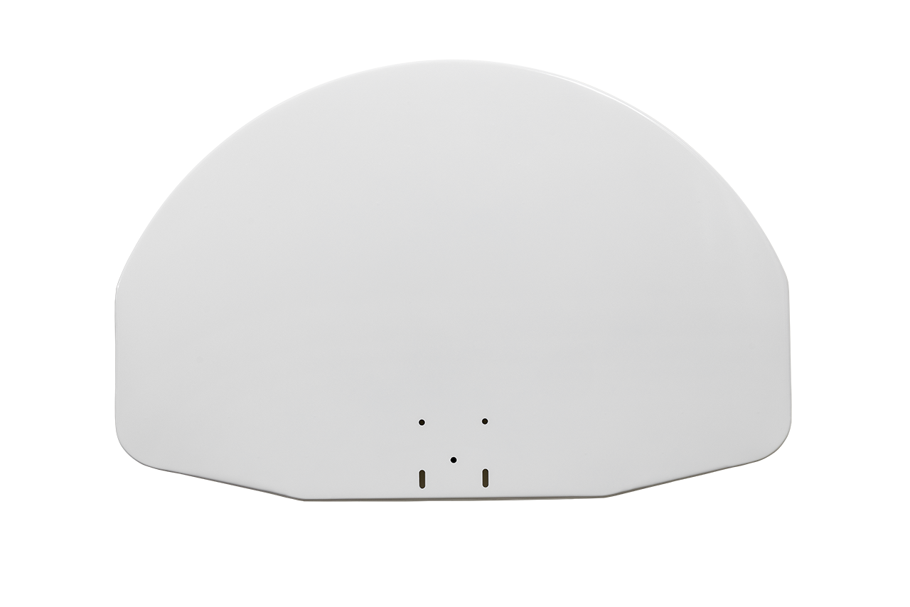 Gared 35” x 54” Durable Fan-Shape Marked Steel Basketball Backboard 1245T Gared