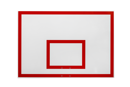 Gared Basketball Backboard with Durable Red Outline Gared