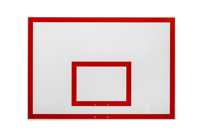 Gared Basketball Backboard with Durable Red Outline Gared