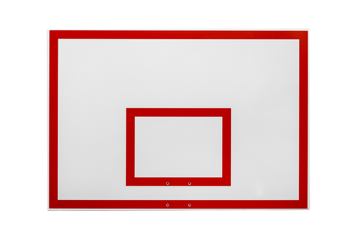 Gared Basketball Backboard with Durable Red Outline Gared
