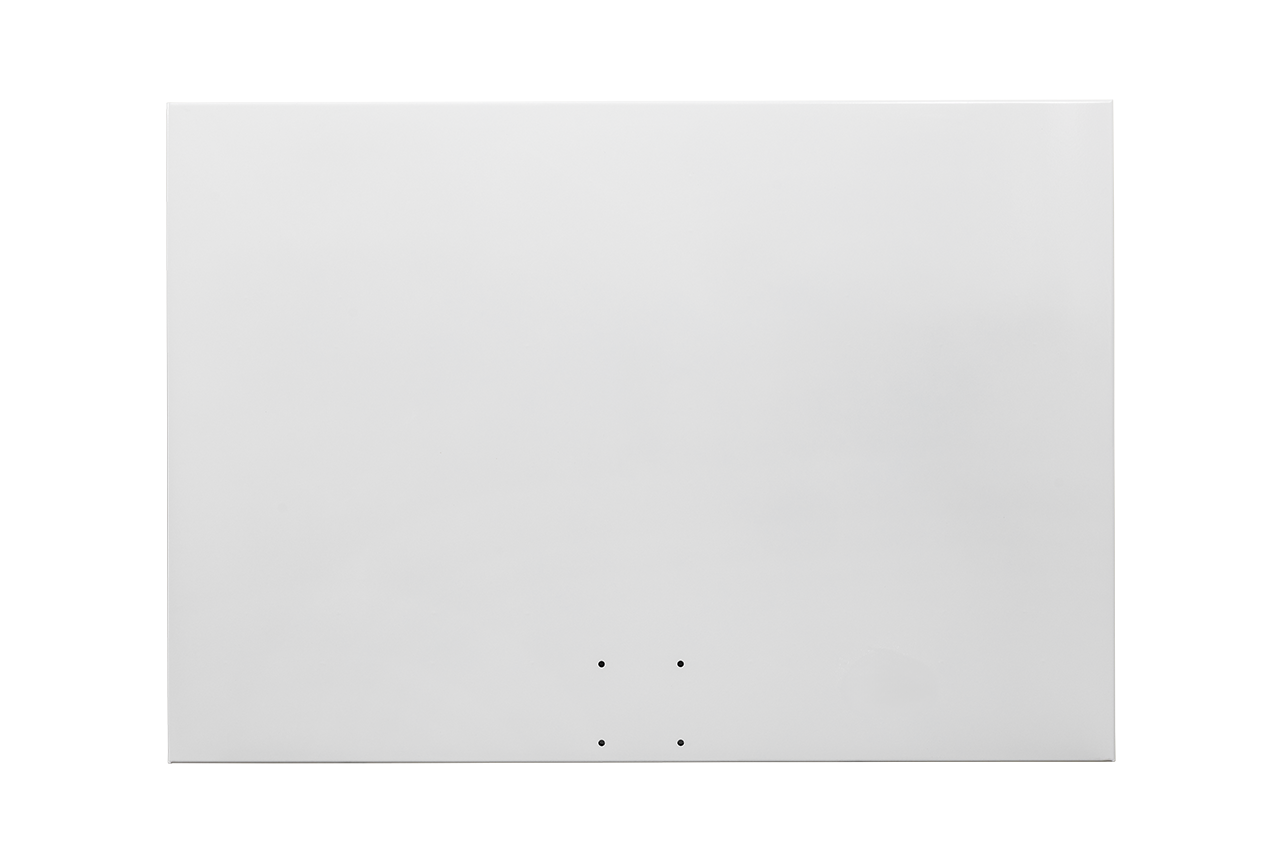 Gared 42” x 60” Wind Resistant Unmarked Steel Basketball Backboard 1260PS Gared