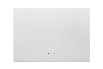 Gared 42” x 60” Wind Resistant Unmarked Steel Basketball Backboard 1260PS