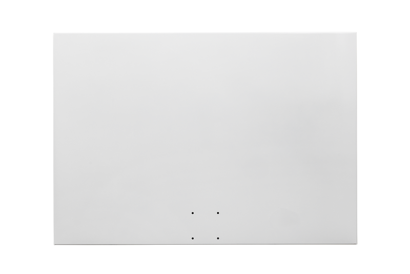 Gared 42” x 60” Wind Resistant Unmarked Steel Basketball Backboard 1260PS Gared