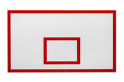 Gared Basketball Backboard with Red Outline Rim Gared