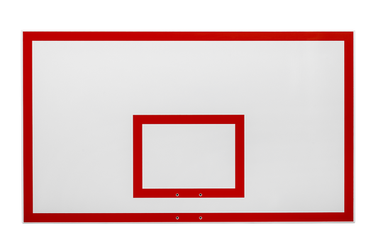 Gared Basketball Backboard with Red Outline Rim Gared