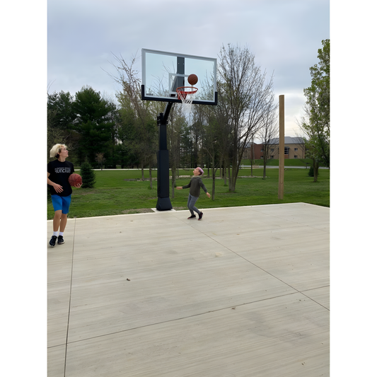 Ironclad Highlight Hoops 42"x72" Fixed Height In-Ground Basketball Hoop
