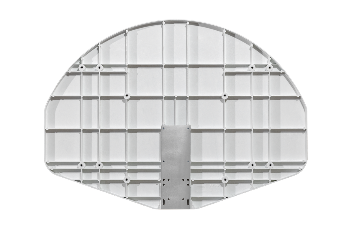 Gared Basketball Backboard with Durable Red Trim Gared