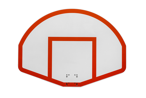 Gared Basketball Backboard with Durable Red Trim Gared