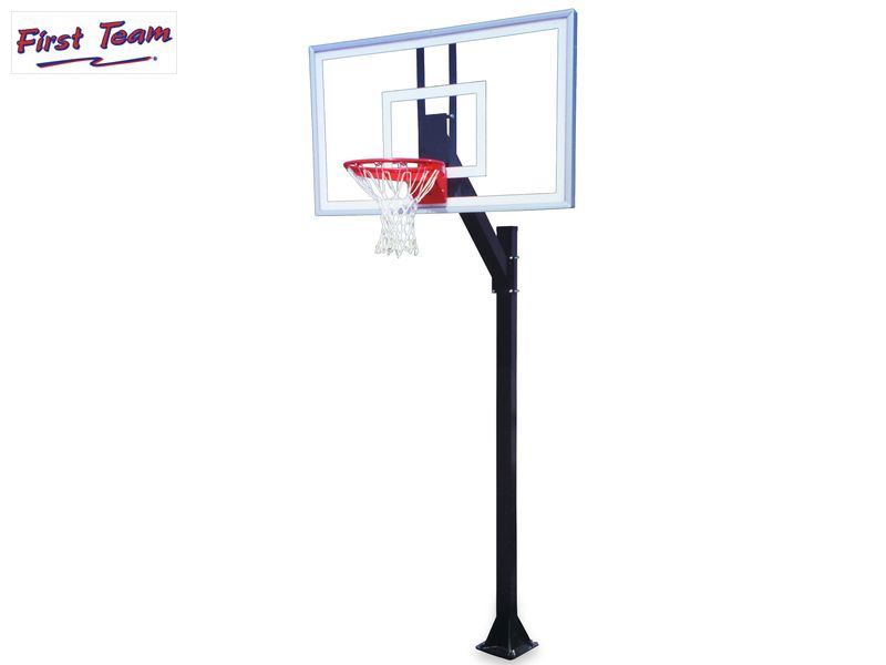 First Team Legacy Nitro BP Fixed Height Basketball Goal First Team