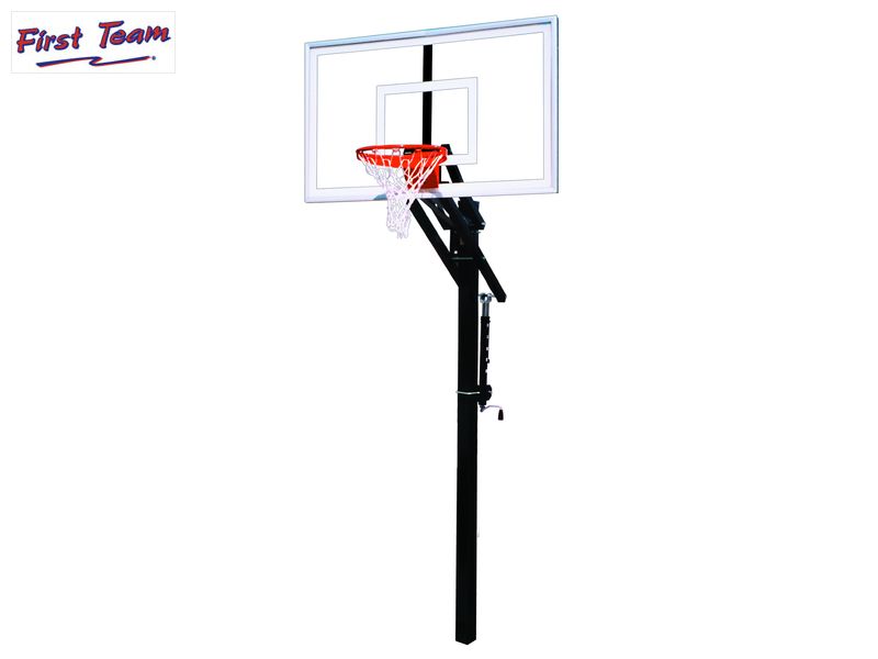 First Team Jam Nitro In Ground Adjustable Basketball Goal First Team
