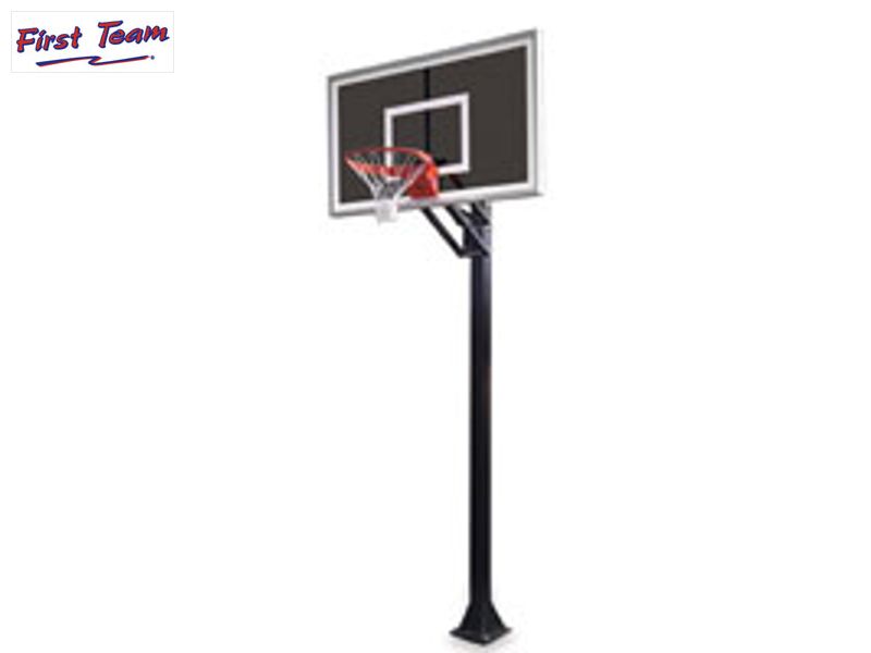 First Team Champ Eclipse BP In Ground Adjustable Basketball Goal First Team