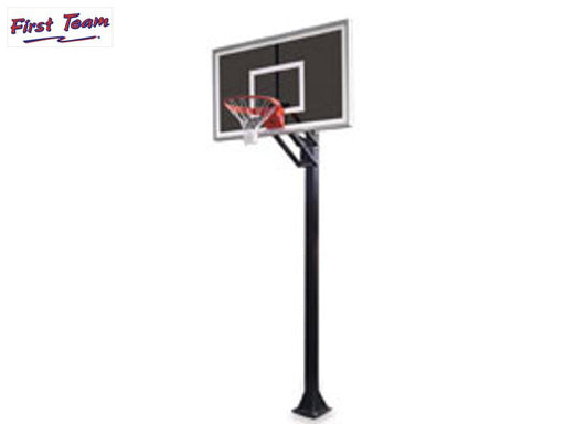 First Team Champ Eclipse BP In Ground Adjustable Basketball Goal First Team