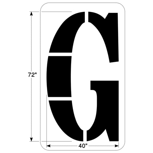 Newstripe Football Field G Stencil 72″ Newstripe
