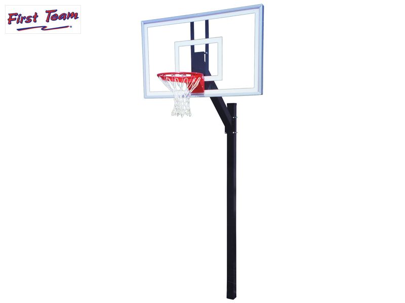 First Team Legacy Nitro Fixed Height Basketball Goal First Team