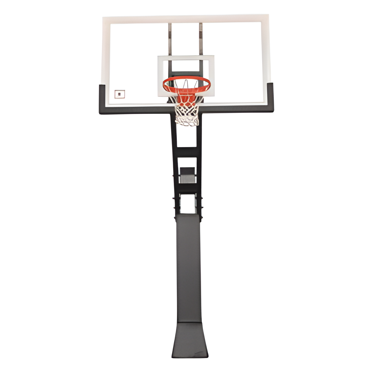 Ironclad Triple Threat 42"x72" Adjustable In-Ground Basketball Hoop