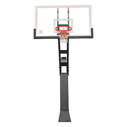 Ironclad Triple Threat 42"x72" Adjustable In-Ground Basketball Hoop