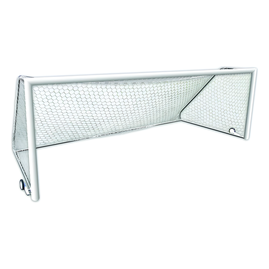 First Team World Class 40 Round Aluminum Portable Soccer Goals (Pair)