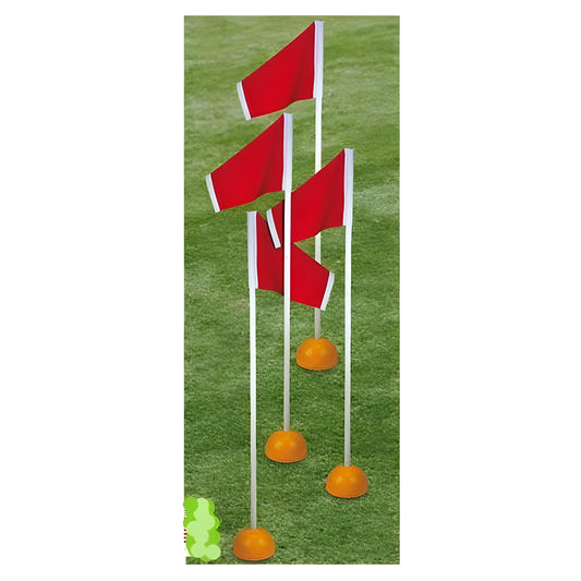 First Team Official Soccer Corner Flags for Turf Fields (Set of 4) - JoySportStore