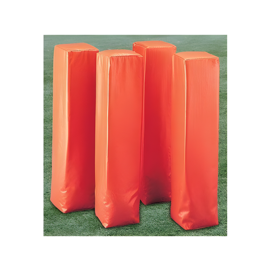 First Team Weighted Football Goal Line End Markers – Highly Visible & Safe