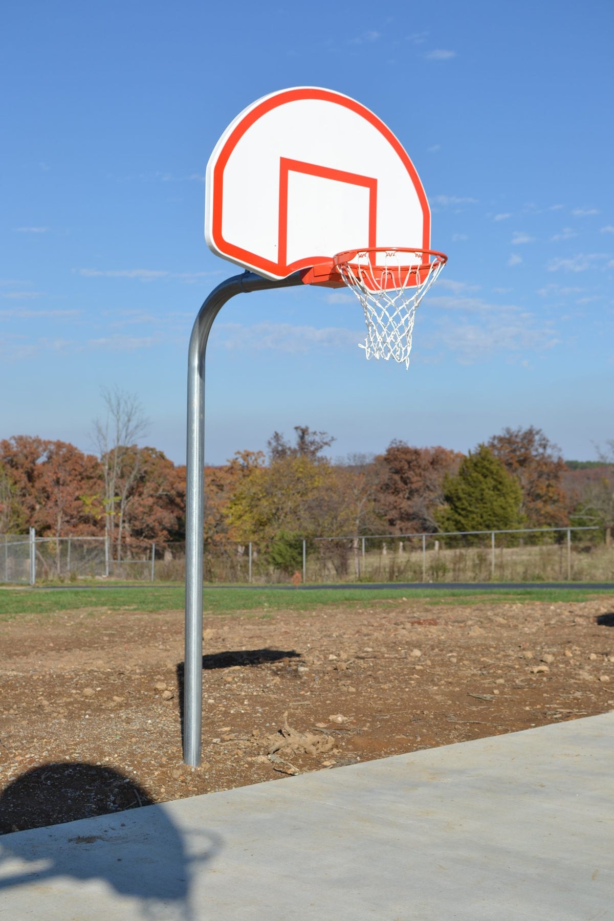 Gared Standard Duty 4-1/2″ O.D. Gooseneck Basketball Package Gared