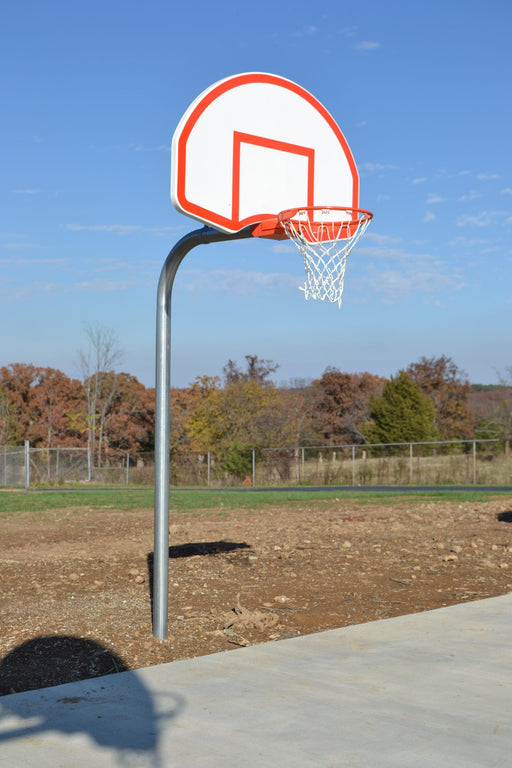 Gared Standard Duty 4-1/2″ O.D. Gooseneck Basketball Package Gared
