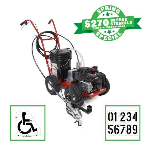 Newstripe 4250 Airless Striping Machine Newstripe