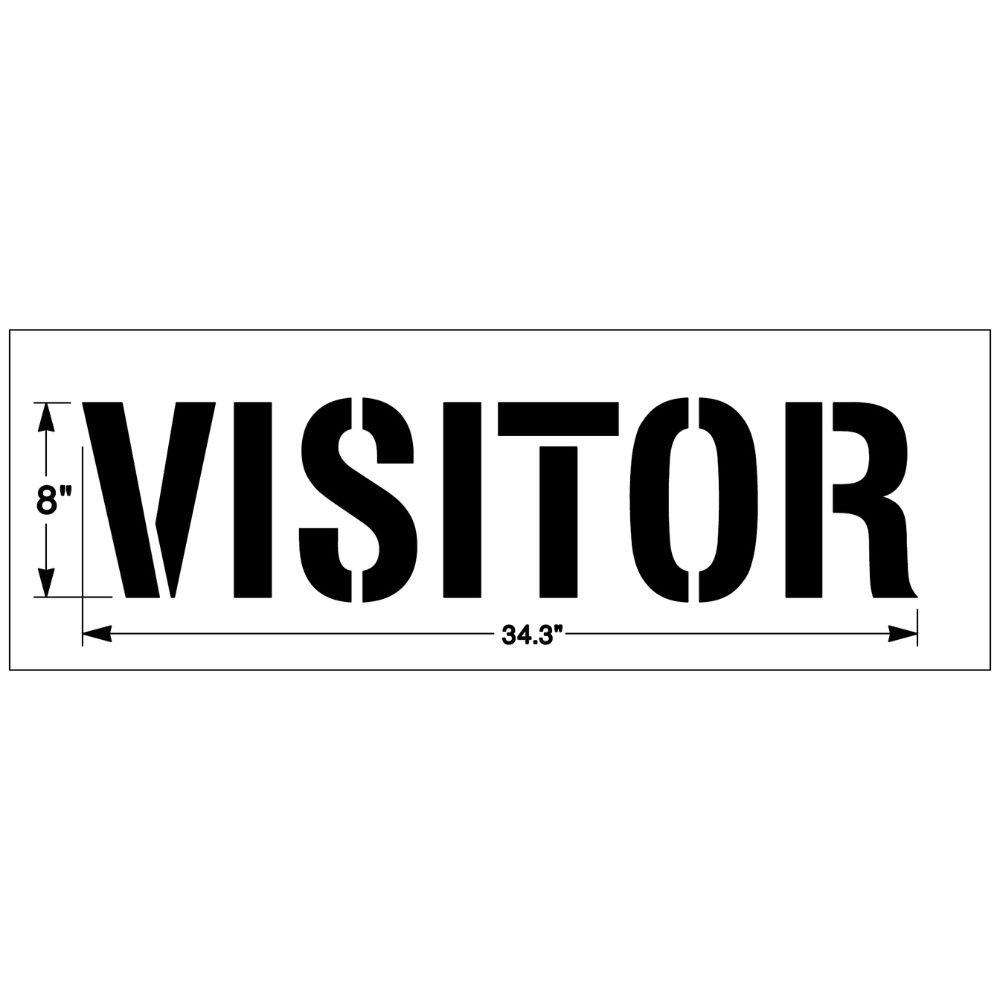 Newstripe VISITOR Stencil Newstripe