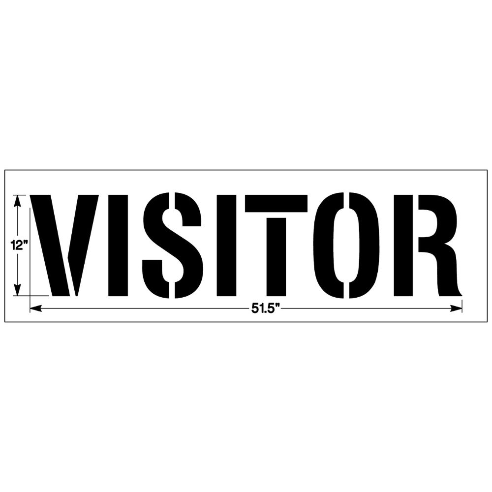 Newstripe VISITOR Stencil Newstripe