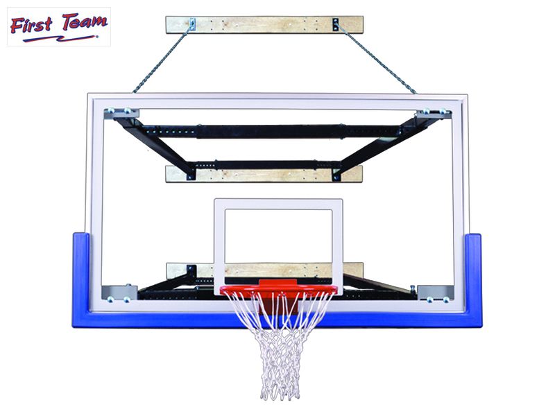 First Team SuperMount82 Triumph Wall Mount Basketball Goal First Team