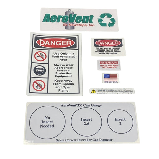 Newstripe Decal Kit for AeroVent 3X Newstripe