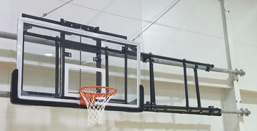 Gared Corner Mount Side-Fold Wall Mount Package with Glass Board, 6′ – 9′ Length