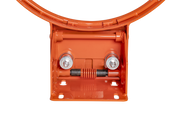 Gared Heavy-Duty Basketball Rim with Net Attachment Gared