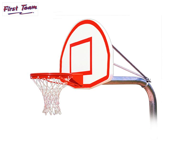 First Team RuffNeck Max Fixed Height Basketball Goal First Team