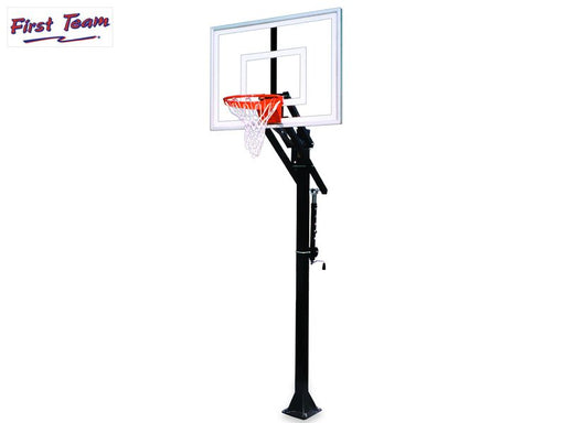 First Team Jam III BP In Ground Adjustable Basketball Goal First Team