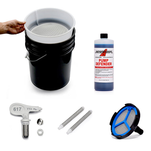 Newstripe Preventive Maintenance Cleaning Kit for Airless Walk-Behind Stripers Newstripe