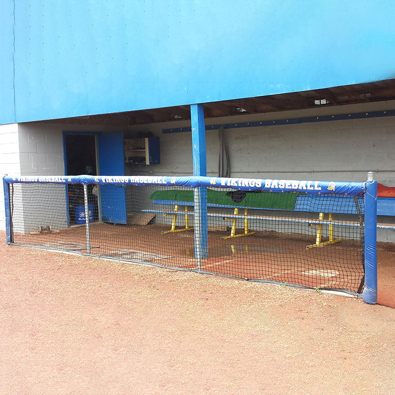 Douglas Custom Printed Baseball Dugout Rail Padding Douglas