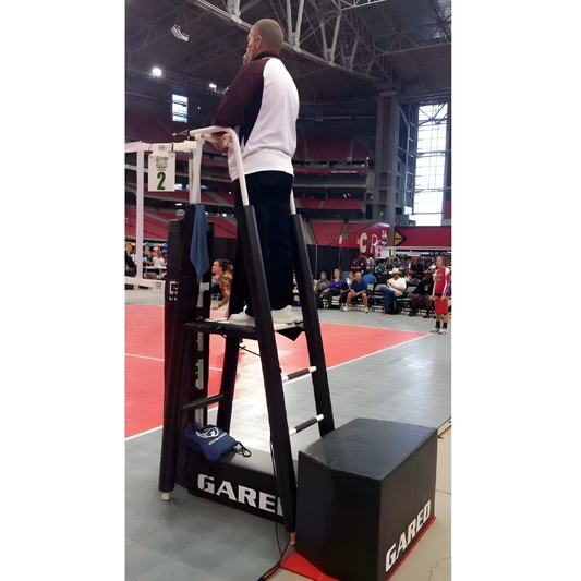 Gared GoCourt Jr One-Court Portable Volleyball Hoop System 8535PKG