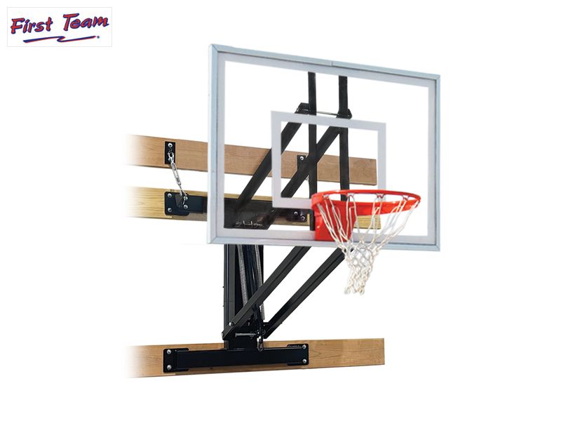 First Team VersiVector III Wall Mount Basketball Goal First Team
