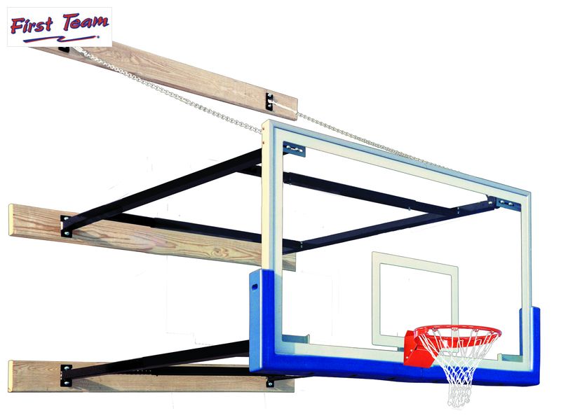 First Team SuperMount68 Victory Wall Mount Basketball Goal First Team