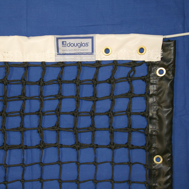 Douglas® TN-30DM Tennis Net, 3.0mm Double Mesh Tapered Douglas