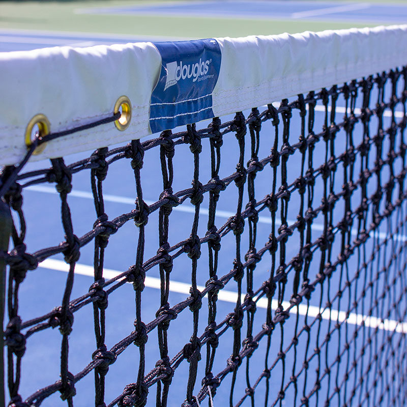 Douglas® TN-36DMT Tennis Net, 3.5mm Double Mesh Tapered Douglas