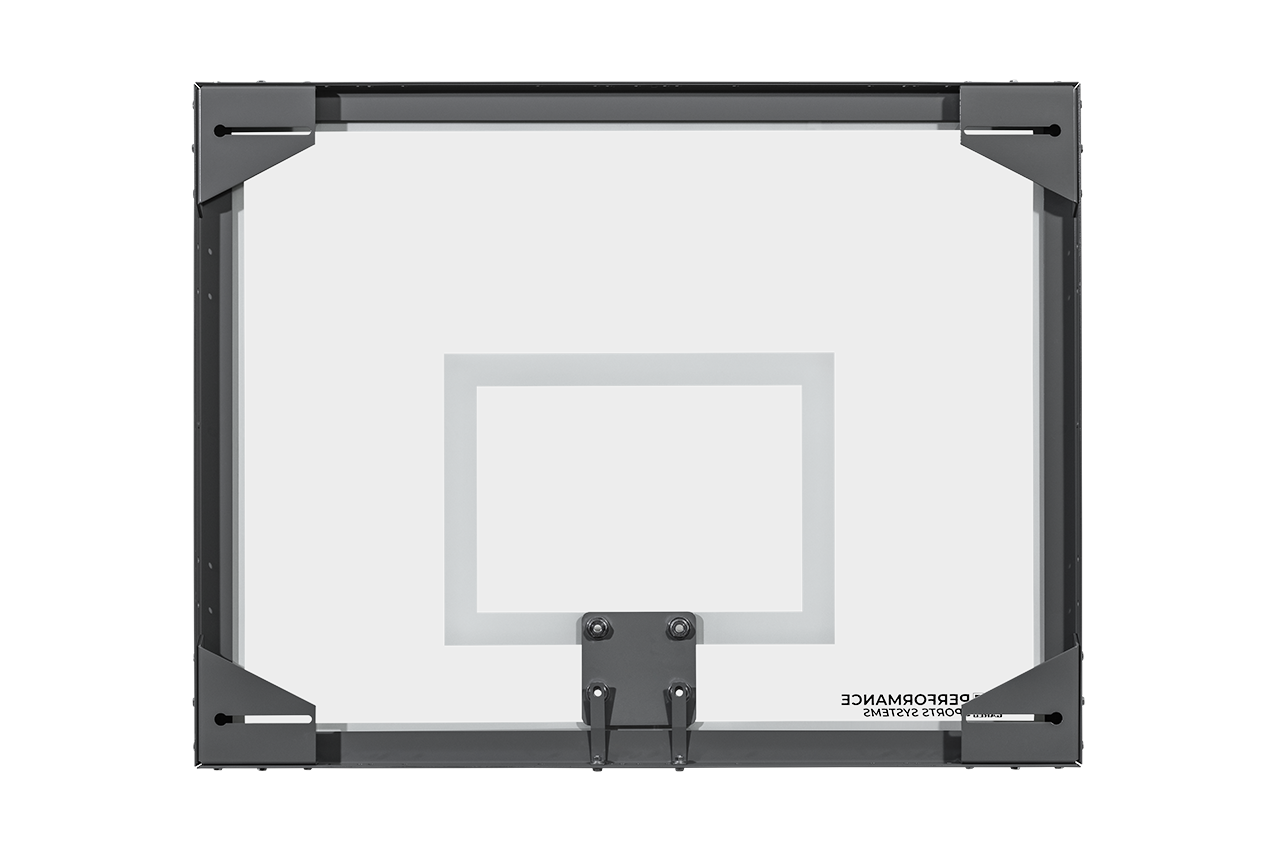 Gared 42” x 54” Side Court Recreational Glass Basketball Backboard 3050RG Gared