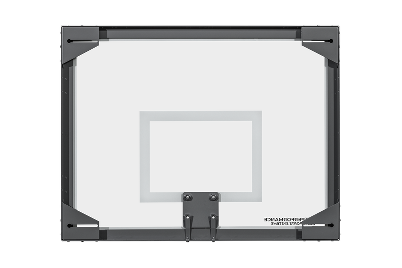 Gared 42” x 54” Side Court Recreational Glass Basketball Backboard 3050RG Gared